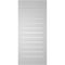 Ekena Millwork Vertical Surface Mount PVC Gable Vent: Functional, w/ 2"W x 2"P Brickmould Sill Frame, 16"W x 36"H GVPVE16X3603SF - alternate 5